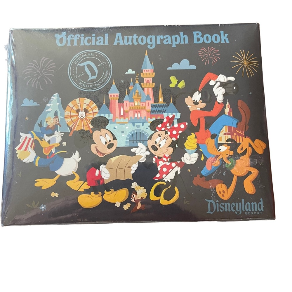 Disneyland Resort Discover The Magic Mickey Mouse & Friends Autograph Book
